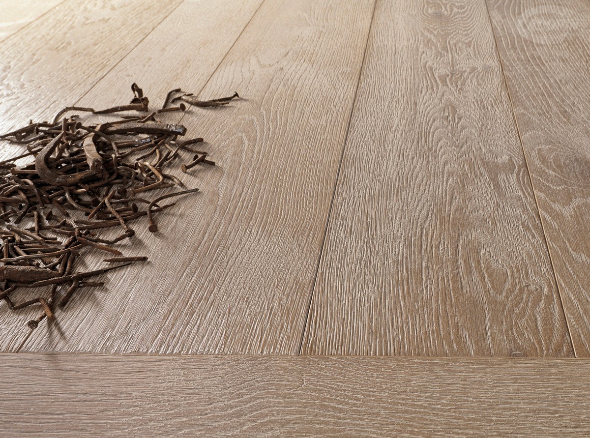 Parquet prefinito in rovere effetto marmo cadorin