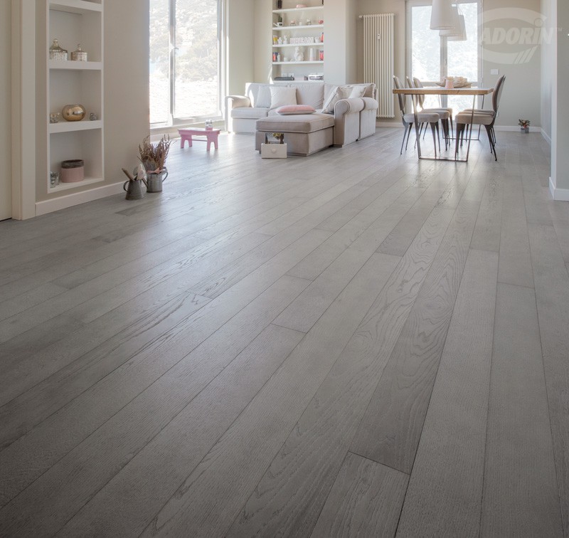Parquet e pavimenti in rovere grigio cadorin Parquet rovere grigio chiaro