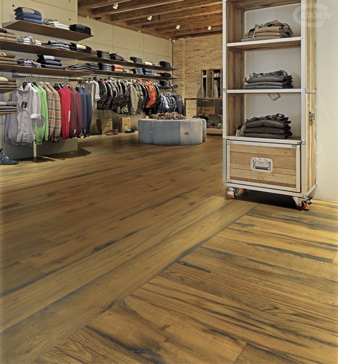Pavimento in legno di rovere antico cadorin Parquet rovere anticato
