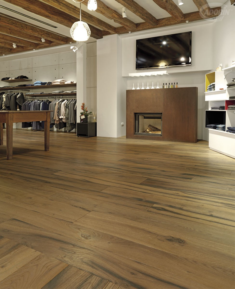 Pavimento in legno di rovere antico cadorin Parquet rovere anticato