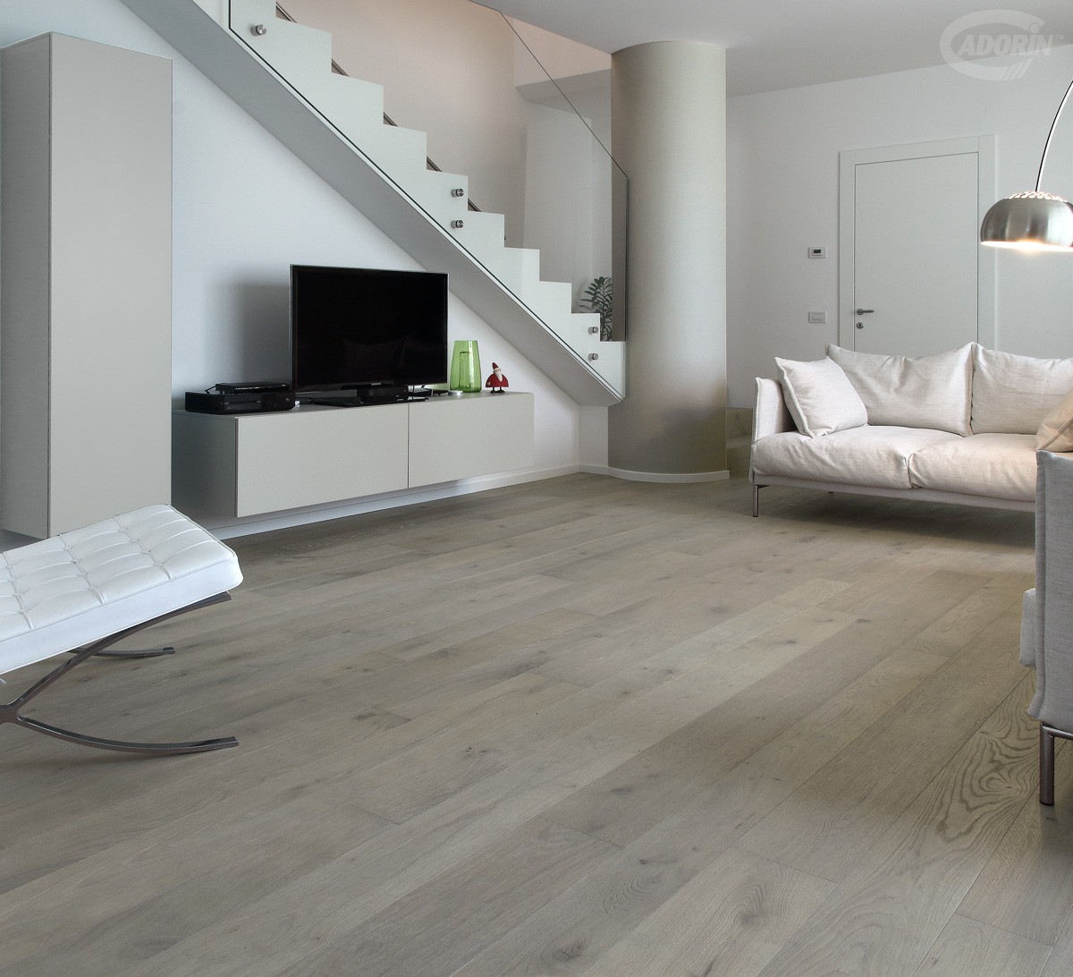 Parquet quercia europea sabbiata a listoni di legno massiccio cadorin Parquet in quercia
