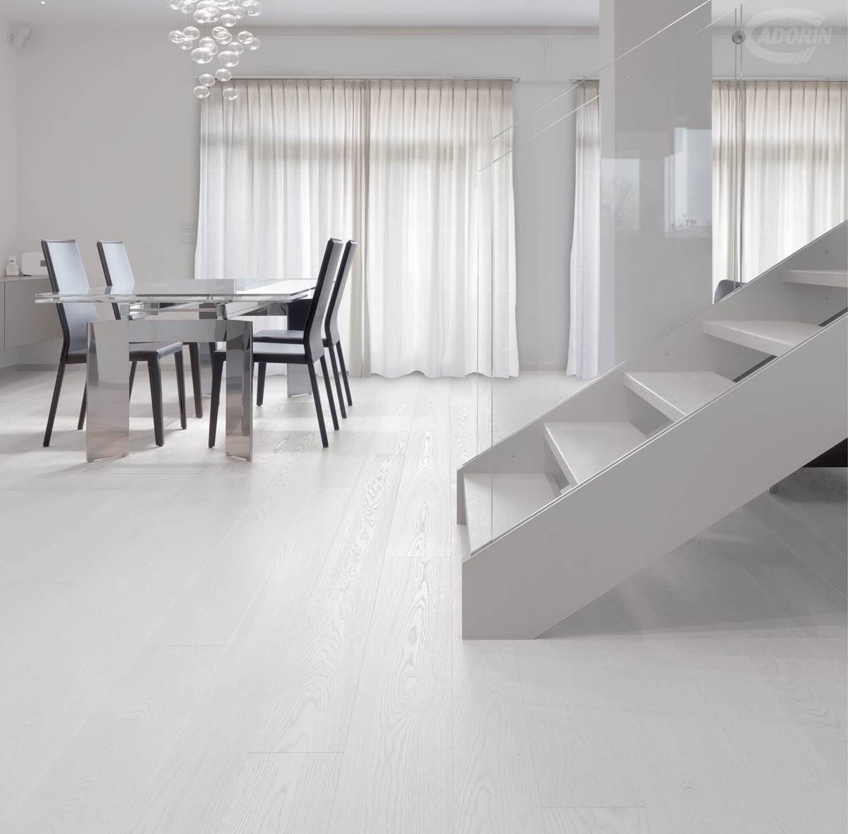 Parquet rovere bianco cadorin Pavimento legno bianco