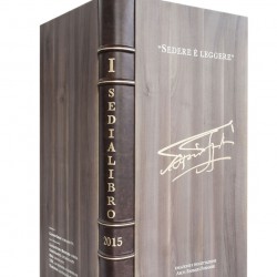 Sedia Libro collezione Tomi de Legn - SEDIA LIBRO commissionata da Vittorio Sgarbi e ideata dall' Arch. Barbara Fornasir, prodotta da CADORIN.