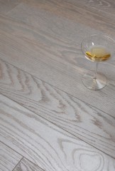 Rovere Polvere Oro Bianco Champagne - Spazzolato