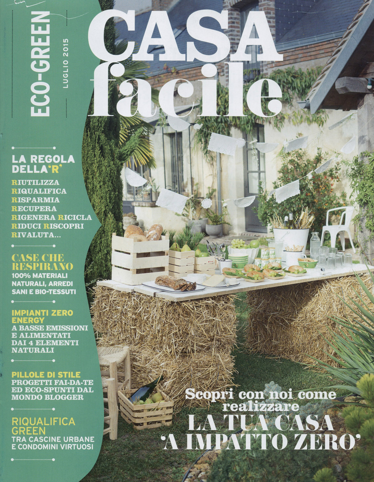 Copertina Casa Facile all. Eco-Green Luglio 2015