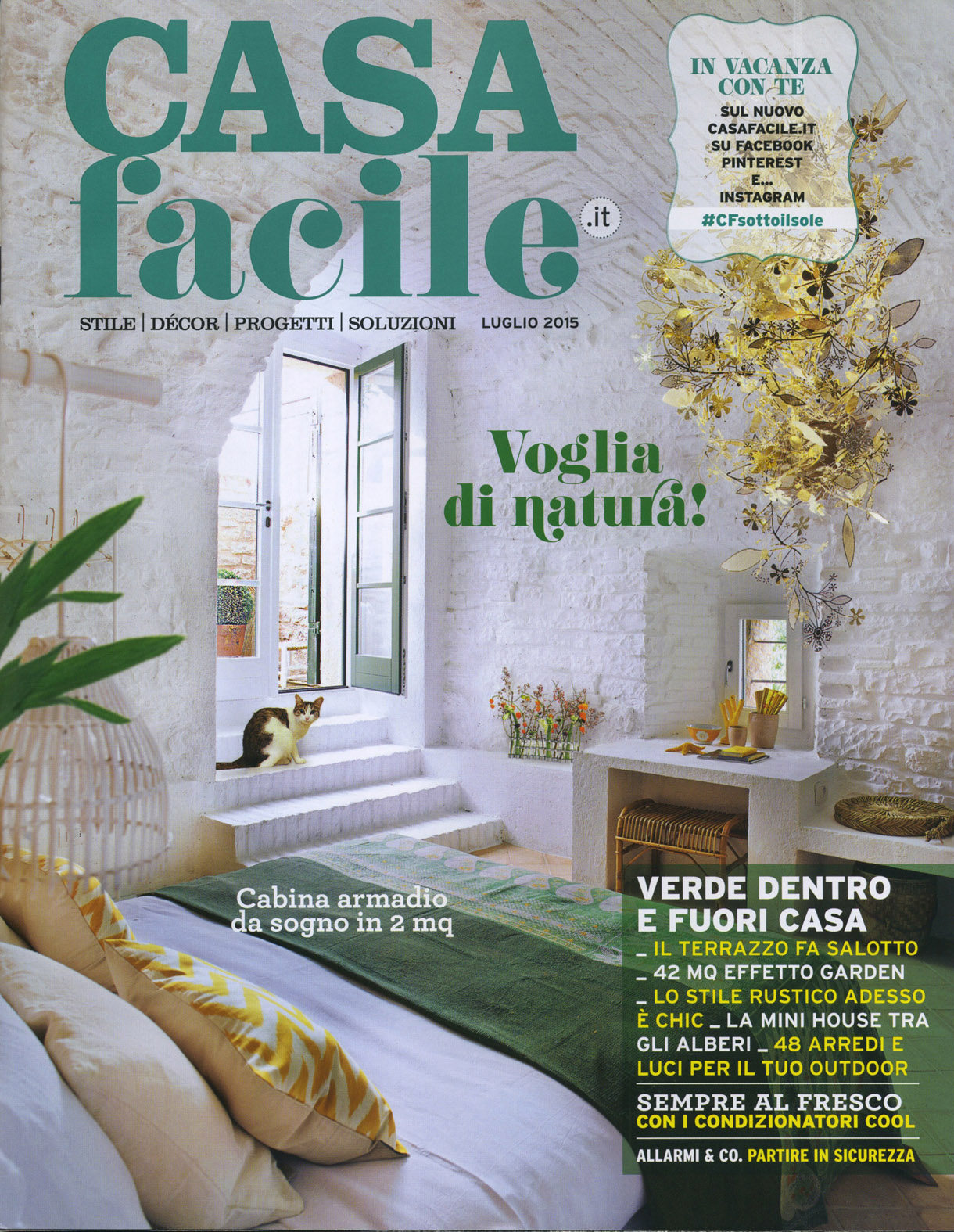 Copertina Casa Facile Luglio 2015