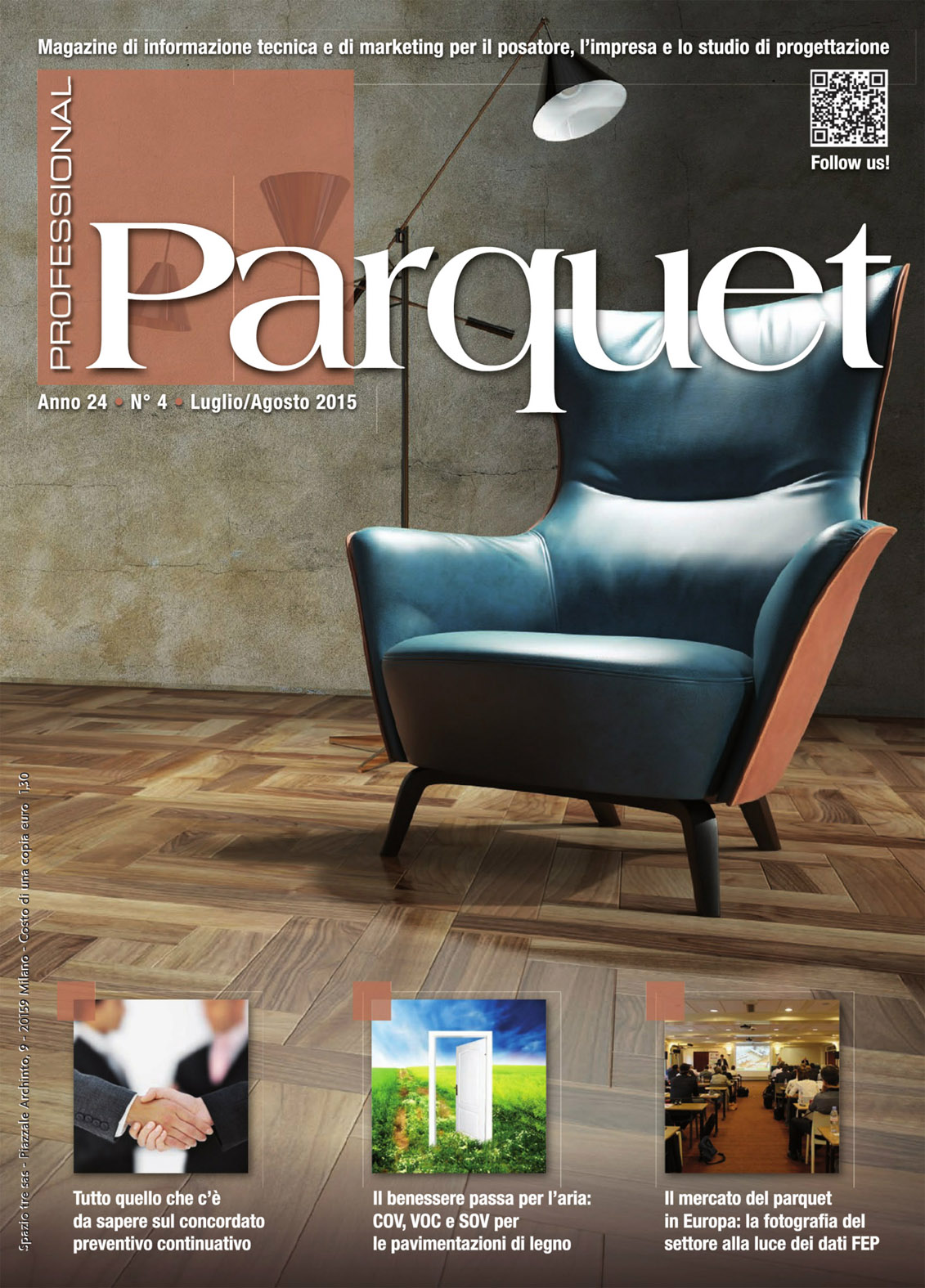 Copertina Professional Parquet Luglio/Agosto 2015