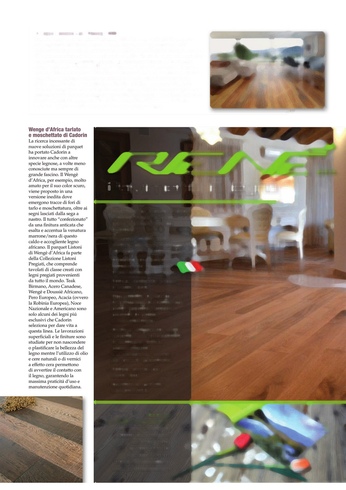 Professional Parquet Luglio/Agosto 2015 Redazionale