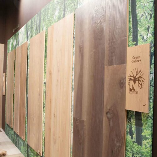 Green Gallery legni Natur Milan Design Week
